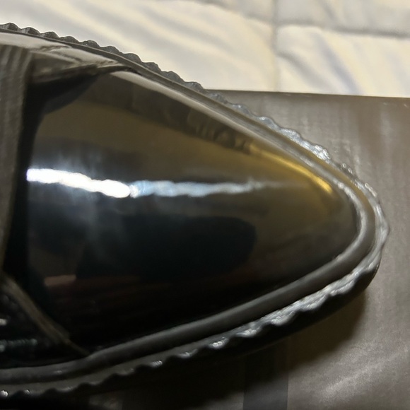 Fenty puma, pointy, creepers, black patent leather new inbox size 8 - Picture 5 of 11